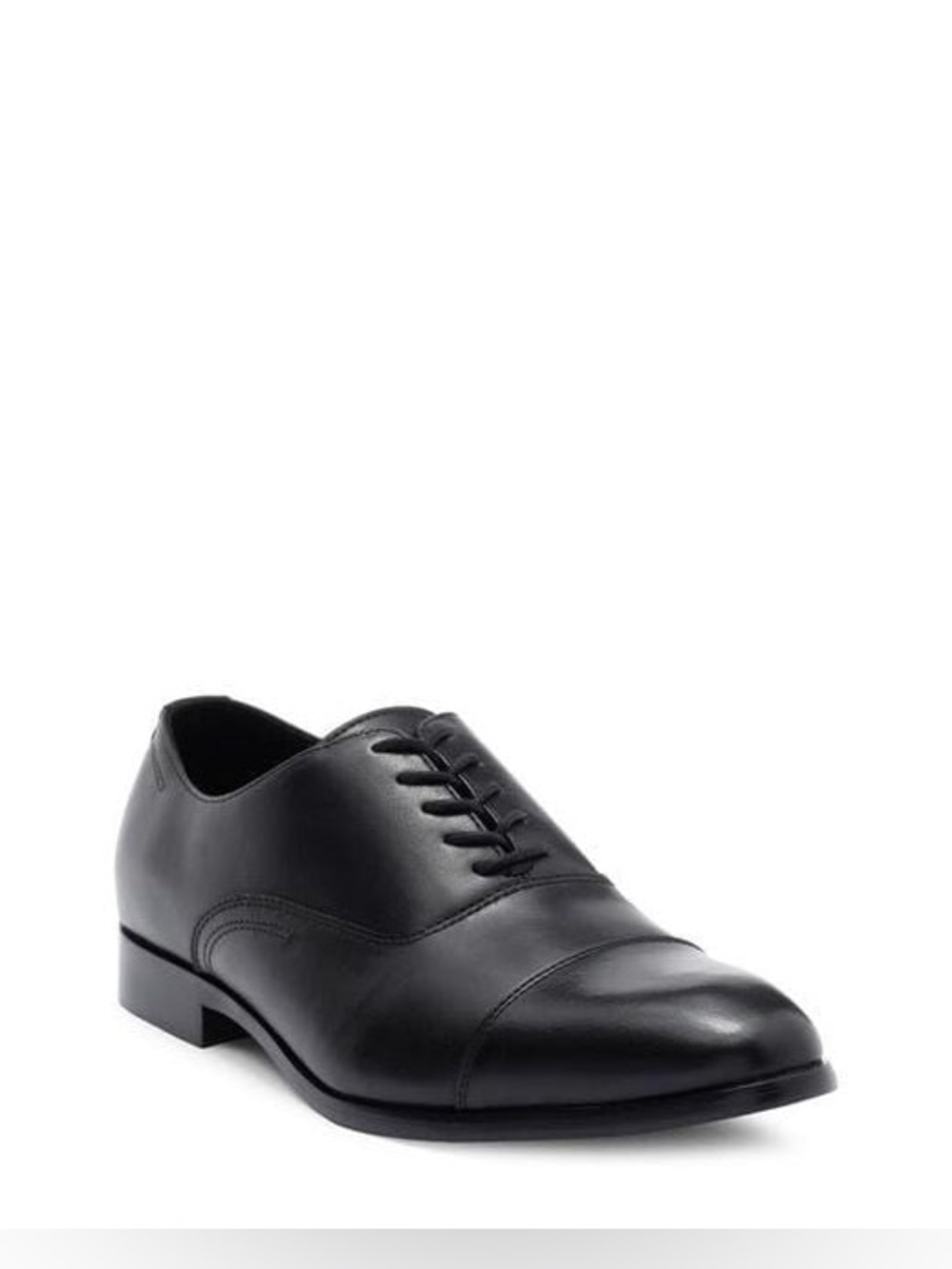 NWT Nordstrom Derby Dress Shoe Harry Black Cap Toe Men Size 9 - Picture 10 of 12